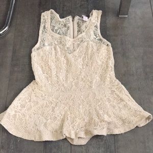 Forever 21 Lace Tank Top